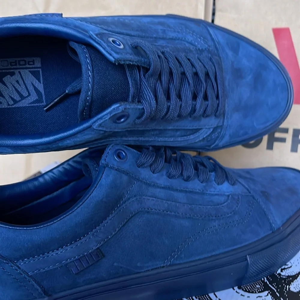 Vans Men’s Skate Old Skool Mono Dark Blue VN0ASFCB1PE Sneakers